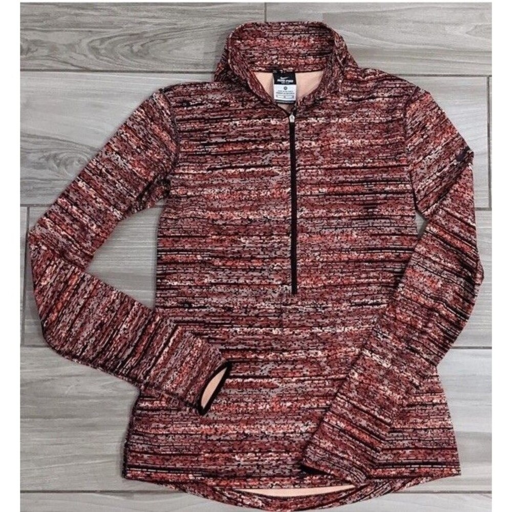 Nike Pro Dri-FIT Half Zip Pullover Multicolor Women’s Sz XS Run Outdoor Sport